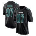 My Store P.Eagles #97 Moro Ojomo Player Carbon Black Fashion Home Game Stitched Jerseys