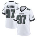 My Store P.Eagles #97 Moro Ojomo Player White Game Home Stitched Jerseys