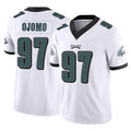 My Store P.Eagles #97 Moro Ojomo Player White Limited Vapor F.U.S.E. Home Game Stitched Jerseys