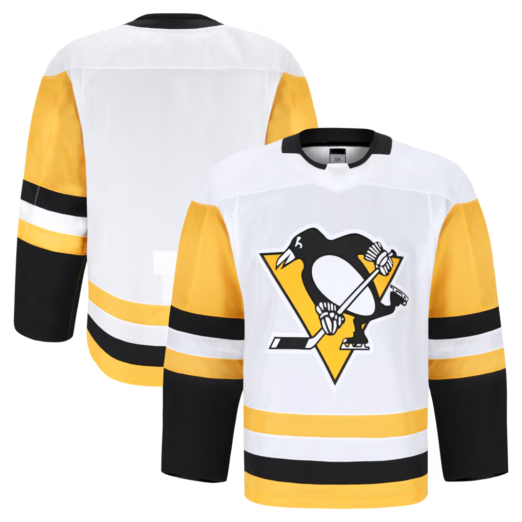 My Store P.Penguins White Away Premium Jersey