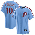 My Store P.Phillies #10 J.T. Realmuto Player Light Blue Home Game Stitched Jerseys