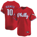 My Store P.Phillies #10 J.T. Realmuto Player Red Phillies & Eagles Vapor Premier Limited Stitched Jerseys