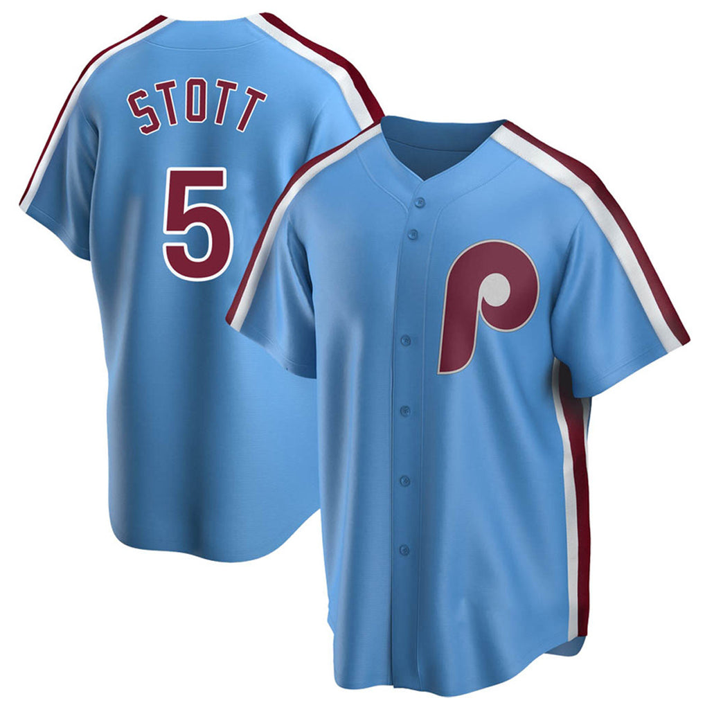 My Store P.Phillies #5 Bryson Stott Player Light Blue Home Game Stitched Jerseys