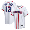 My Store S.Diego Padres #13 Manny Machado Player White 2026 World Classic Home Limited Stitched Jerseys