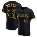 My Store S.Diego Padres #22 Mason Miller Player Black Snake Skin City Home Limited Elite Stitched Jerseys