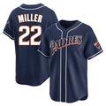 My Store S.Diego Padres #22 Mason Miller Player Navy Cooperstown Collection Limited Home Stitched Jerseys