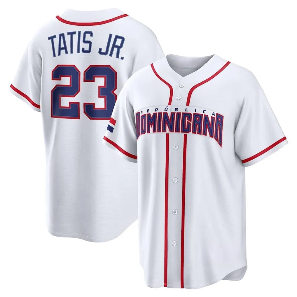My Store S.Diego Padres #23 Fernando Tatis Jr Player White 2026 World Classic Home Limited Stitched Jerseys