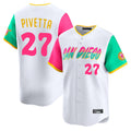 My Store S.Diego Padres #27 Nick Pivetta Player White City Connect Home Limited Stitched Jerseys