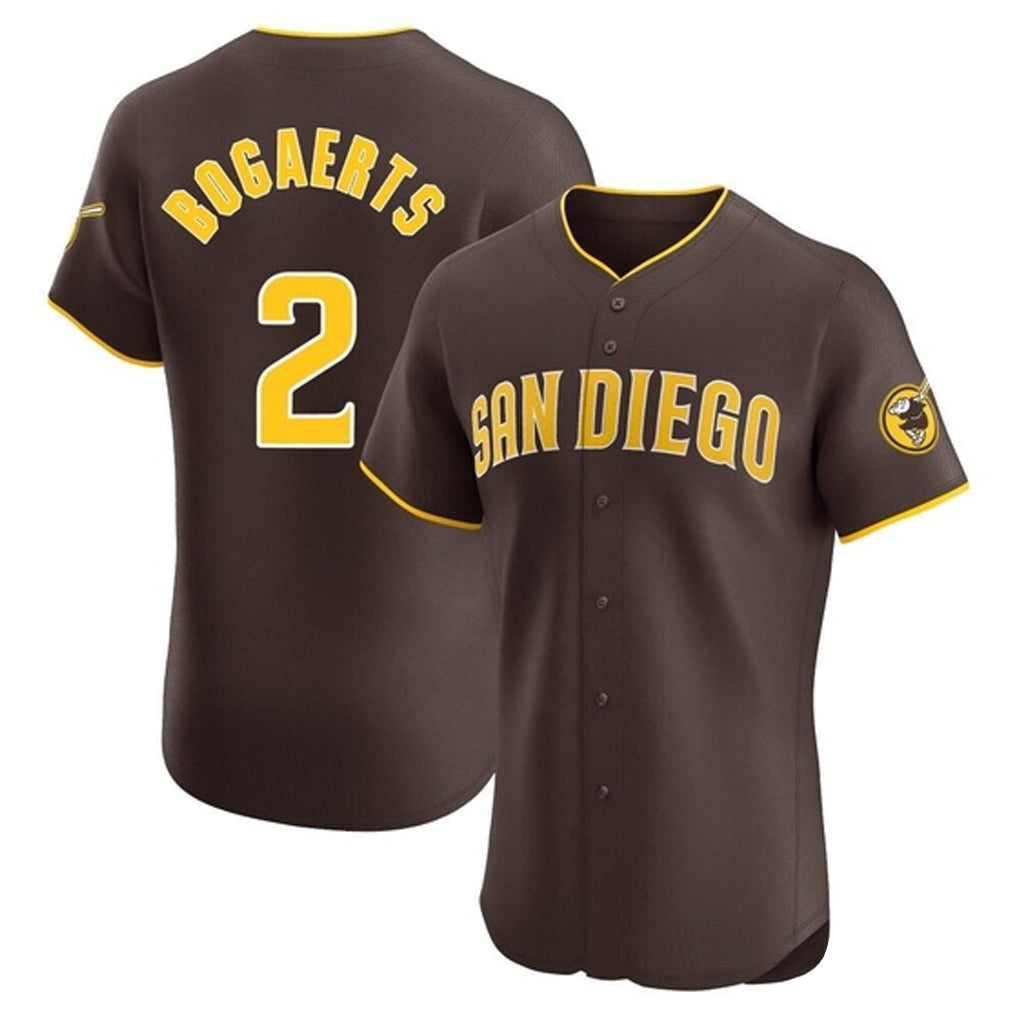 My Store S.Diego Padres #2 Xander Bogaerts Player Brown Home Limited Elite Stitched Jerseys