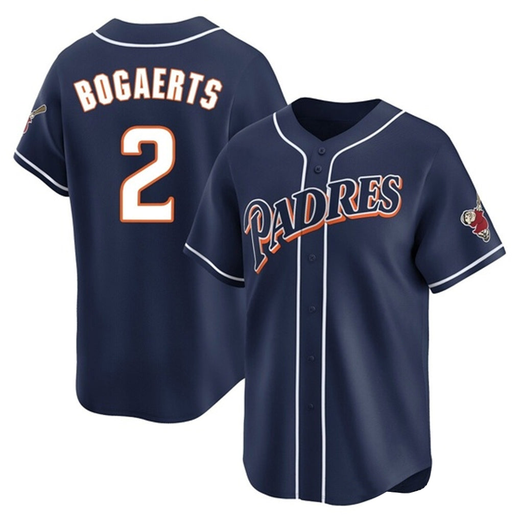 My Store S.Diego Padres #2 Xander Bogaerts Player Navy Cooperstown Collection Limited Home Stitched Jerseys