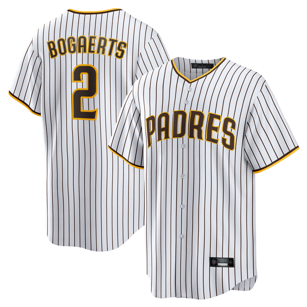 My Store S.Diego Padres #2 Xander Bogaerts Player White Home Game Stitched Jerseys