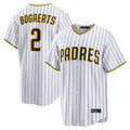 My Store S.Diego Padres #2 Xander Bogaerts Player White Home Limited Game Stitched Jerseys