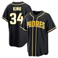 My Store S.Diego Padres #34 Michael King Player Black 2026 Fashion Home Stitched Jerseys