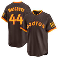 My Store S.Diego Padres #44 Joe Musgrove Player Brown Home Cooperstown Collection Replica Game Stitched Jerseys