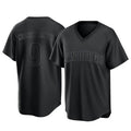 My Store S.Diego Padres #9 Jake Cronenworth Player Black Pitch Fashion Game T-shirt Stitched Jerseys