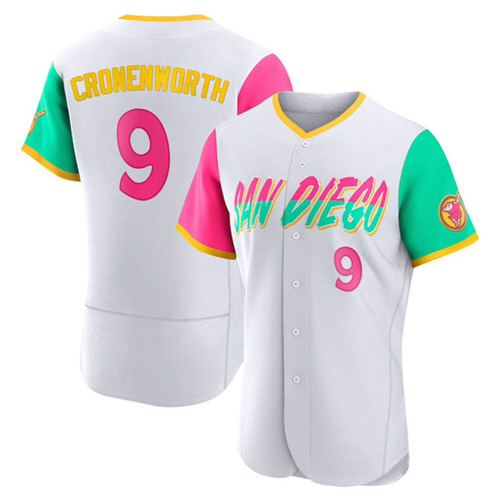 My Store S.Diego Padres #9 Jake Cronenworth Player White City Connect Home Limited Elite Stitched Jerseys