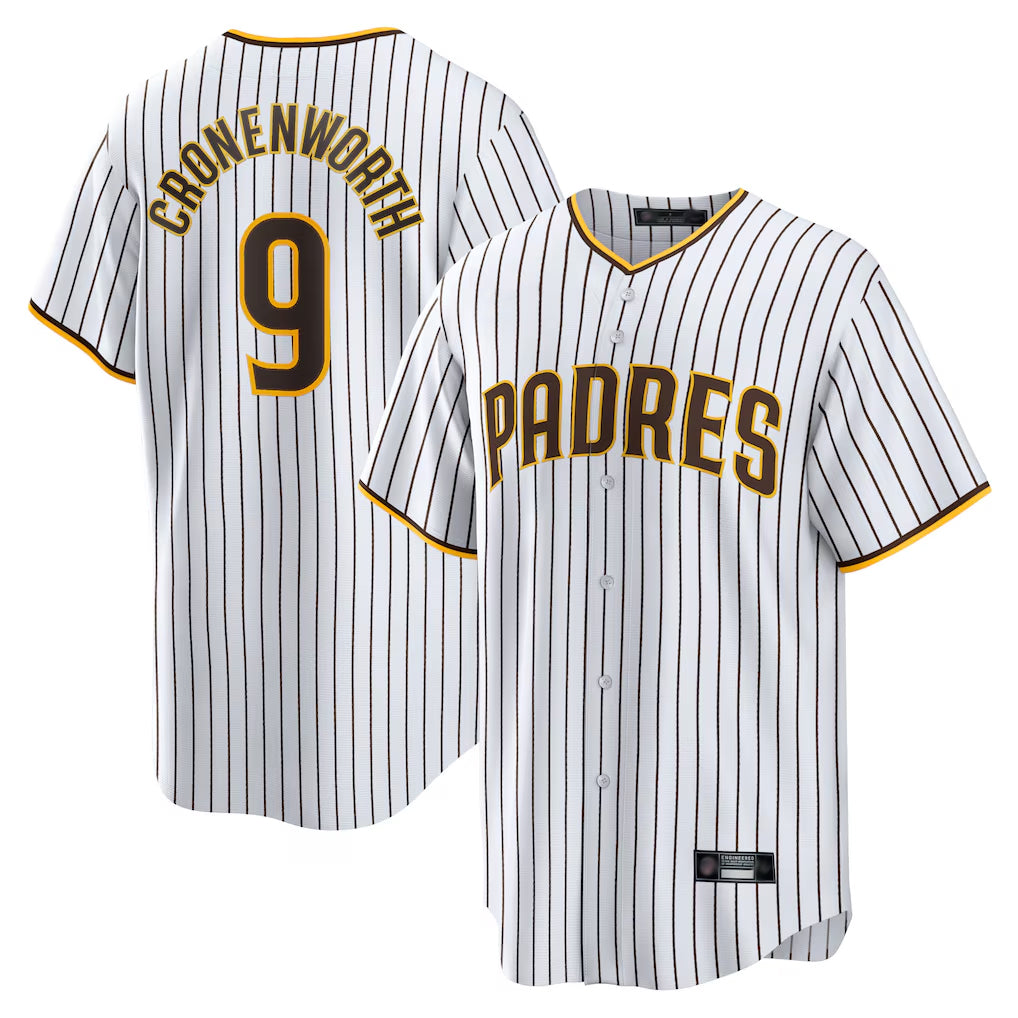 My Store S.Diego Padres #9 Jake Cronenworth Player White Home Game Stitched Jerseys
