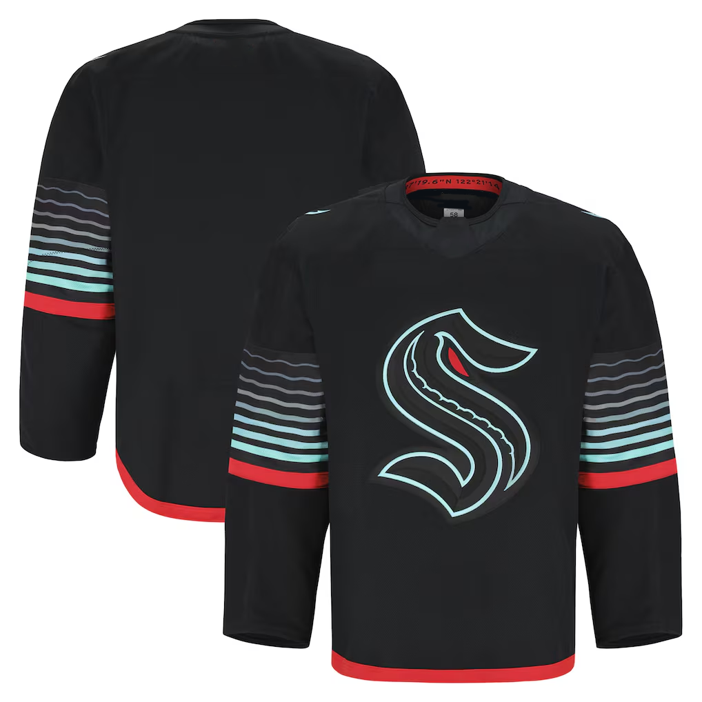 My Store S.Kraken Black Alternate Authentic Pro Jerseys