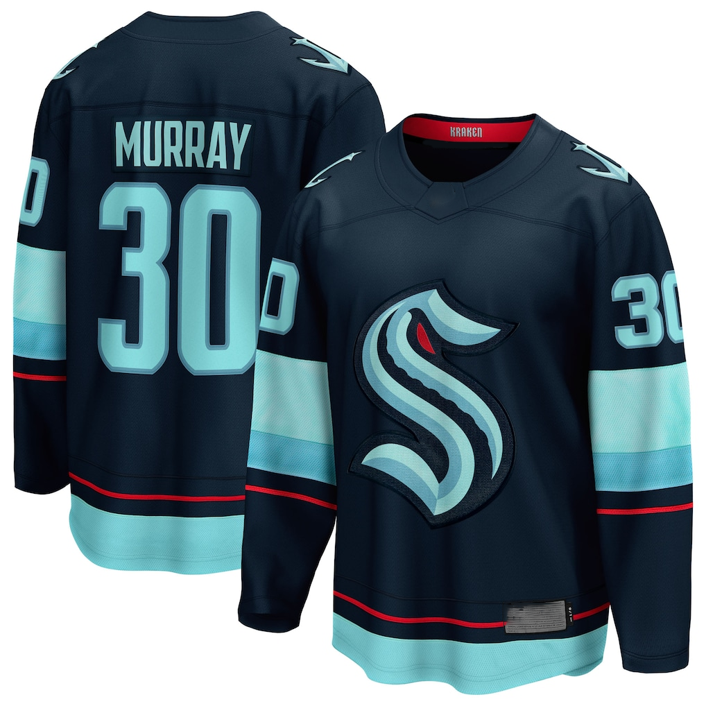 My Store S.Kraken #30 Matt Murray Deep Sea Blue Home Breakaway Jerseys
