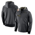 My Store S.Seahawks Gray Pullover Hoodies Game Blank Player Stitched Jerseys