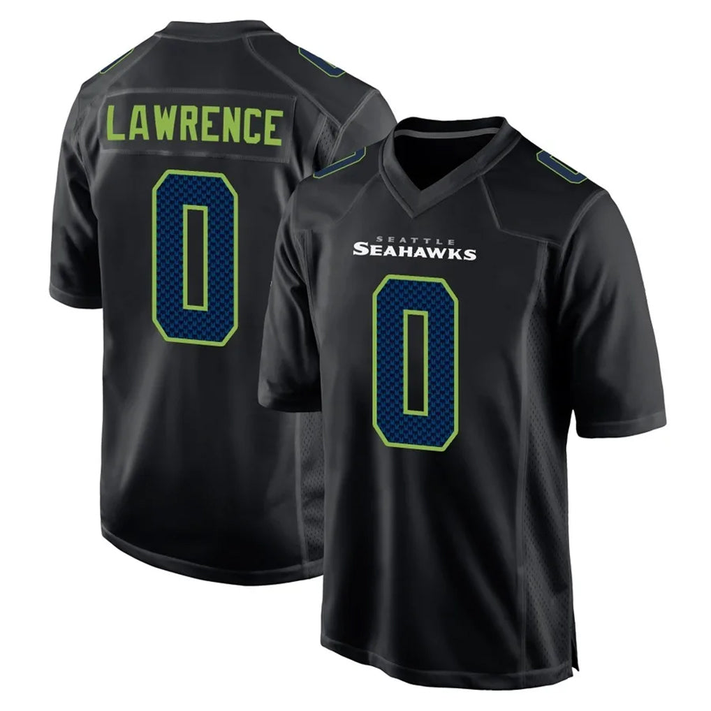 My Store S.Seahawks #0 DeMarcus Lawrence Player Black Limited Fashion Home Game Stitched Jerseys