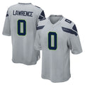 My Store S.Seahawks #0 DeMarcus Lawrence Player Gray Home Game Stitched Jerseys