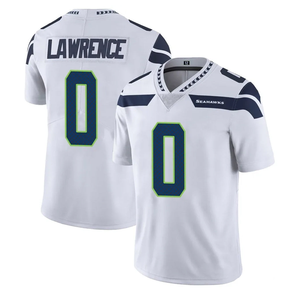 My Store S.Seahawks #0 DeMarcus Lawrence Player White Limited Vapor Untouchable Home Game Stitched Jerseys