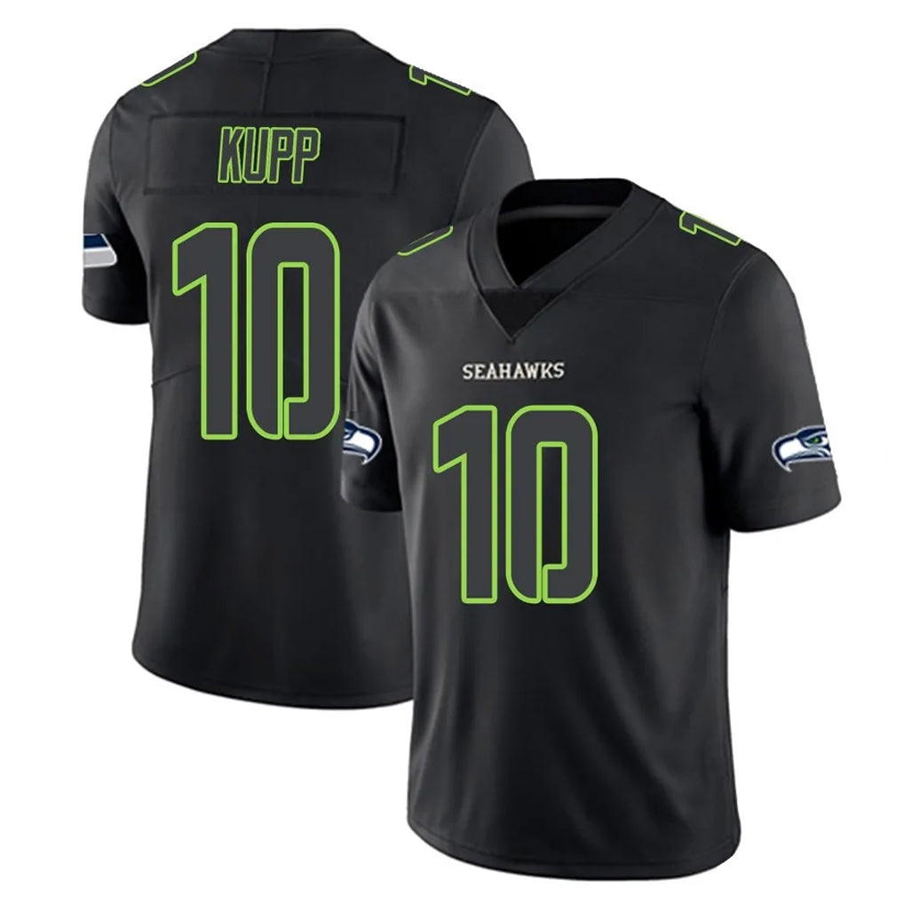 My Store S.Seahawks #10 Cooper Kupp Player Black Impact Limited Home Game Stitched Jerseys