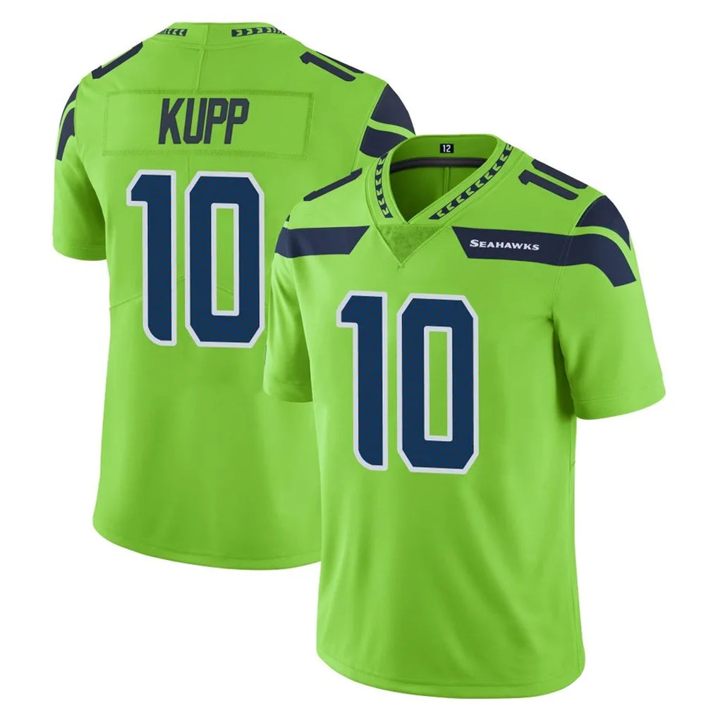 My Store S.Seahawks #10 Cooper Kupp Player Green Limited Color Rush Home Game Stitched Jerseys