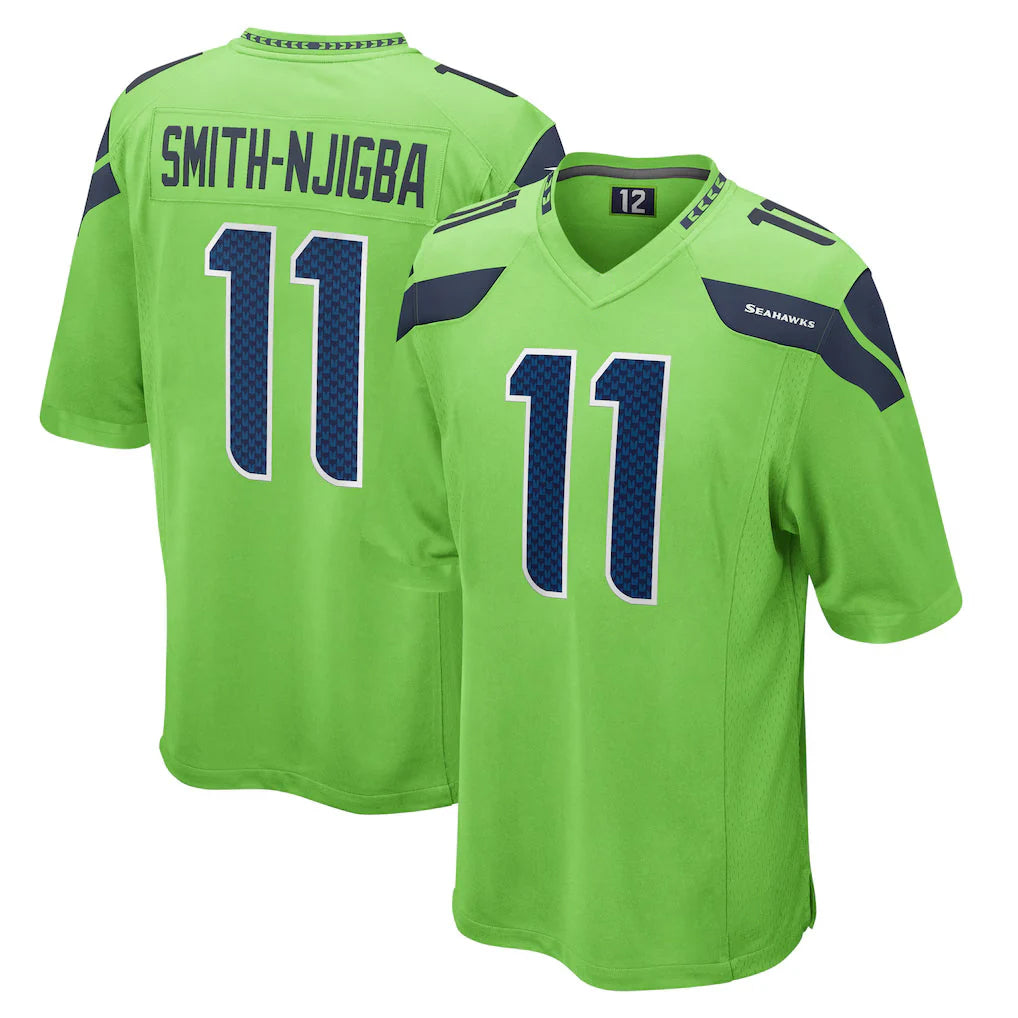 My Store S.Seahawks #11 Jaxon Smith-Njigba Player Green Home Game Stitched Jerseys