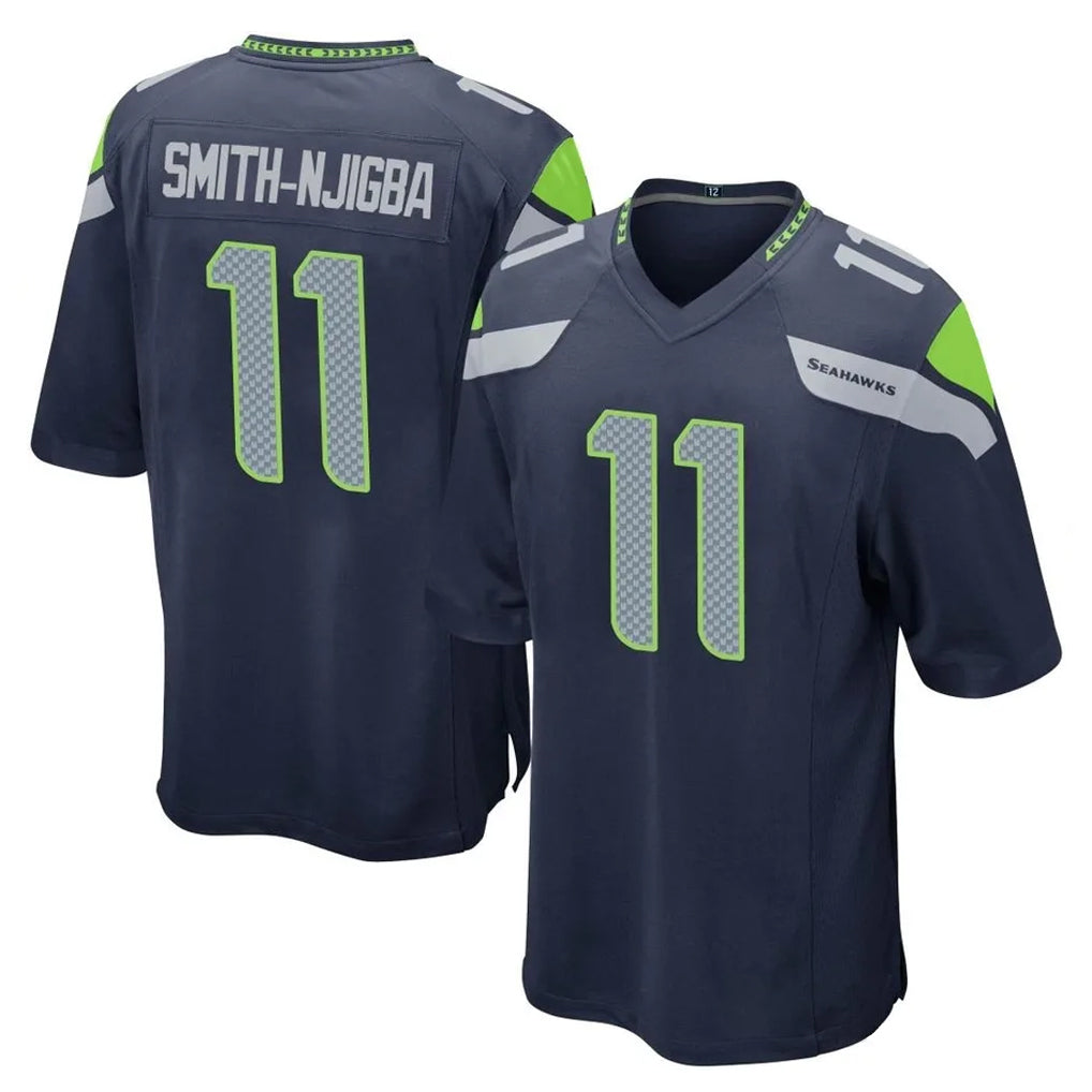 My Store S.Seahawks #11 Jaxon Smith-Njigba Player Navy Home Game Stitched Jerseys