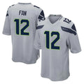 My Store S.Seahawks #12 12th Fan Player Gray Home Game Stitched Jerseys