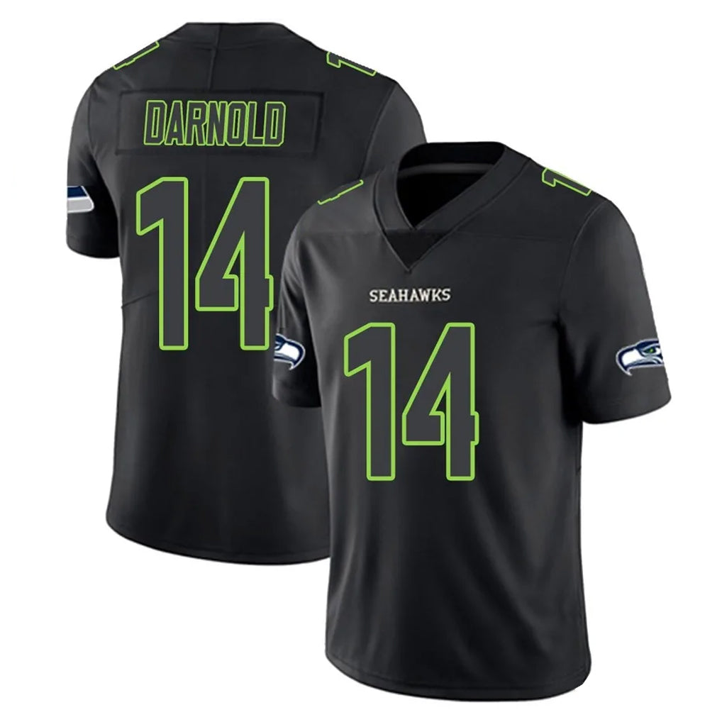 My Store S.Seahawks #14 Sam Darnold Player Black Impact Limited Home Game Stitched Jerseys