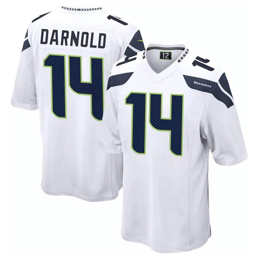 My Store S.Seahawks #14 Sam Darnold Player White Home Game Stitched Jerseys