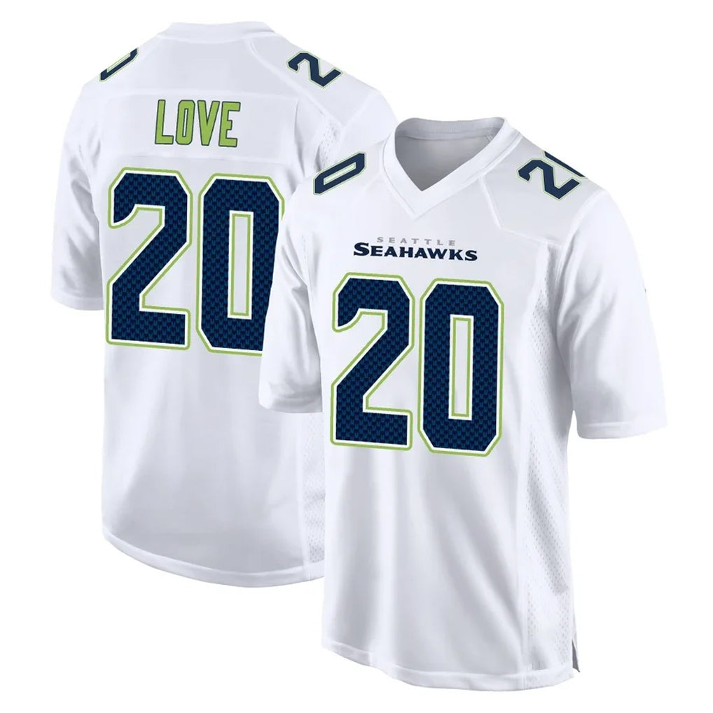 My Store S.Seahawks #20 Julian Love Player White Tundra Fashion Home Game Stitched Jerseys