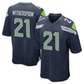 My Store S.Seahawks #21 Devon Witherspoon Player Navy Home Game Stitched Jerseys