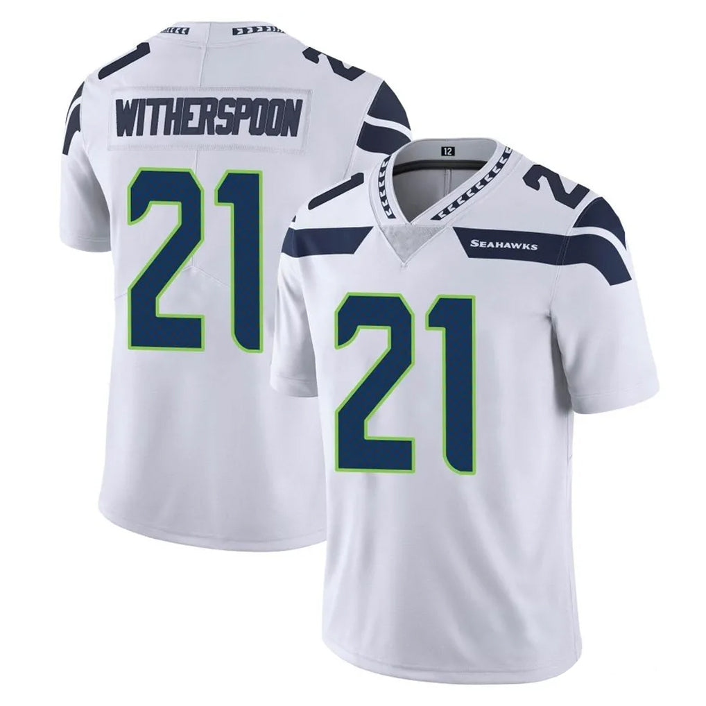 My Store S.Seahawks #21 Devon Witherspoon Player White Limited Vapor Untouchable Home Game Stitched Jerseys
