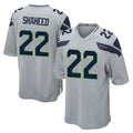 My Store S.Seahawks #22 Rashid Shaheed Player Gray Home Game Stitched Jerseys
