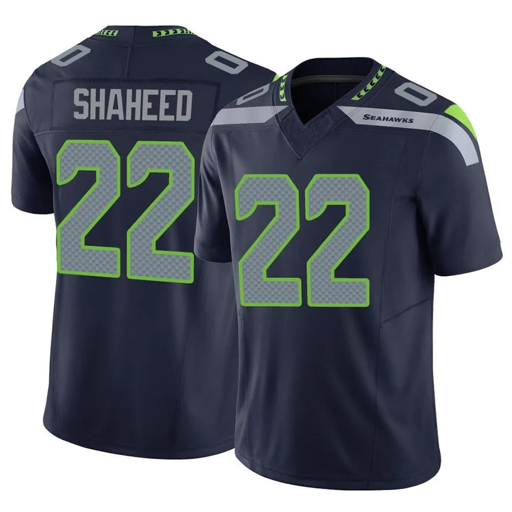 My Store S.Seahawks #22 Rashid Shaheed Player Navy Limited Vapor F.U.S.E. Home Game Stitched Jerseys