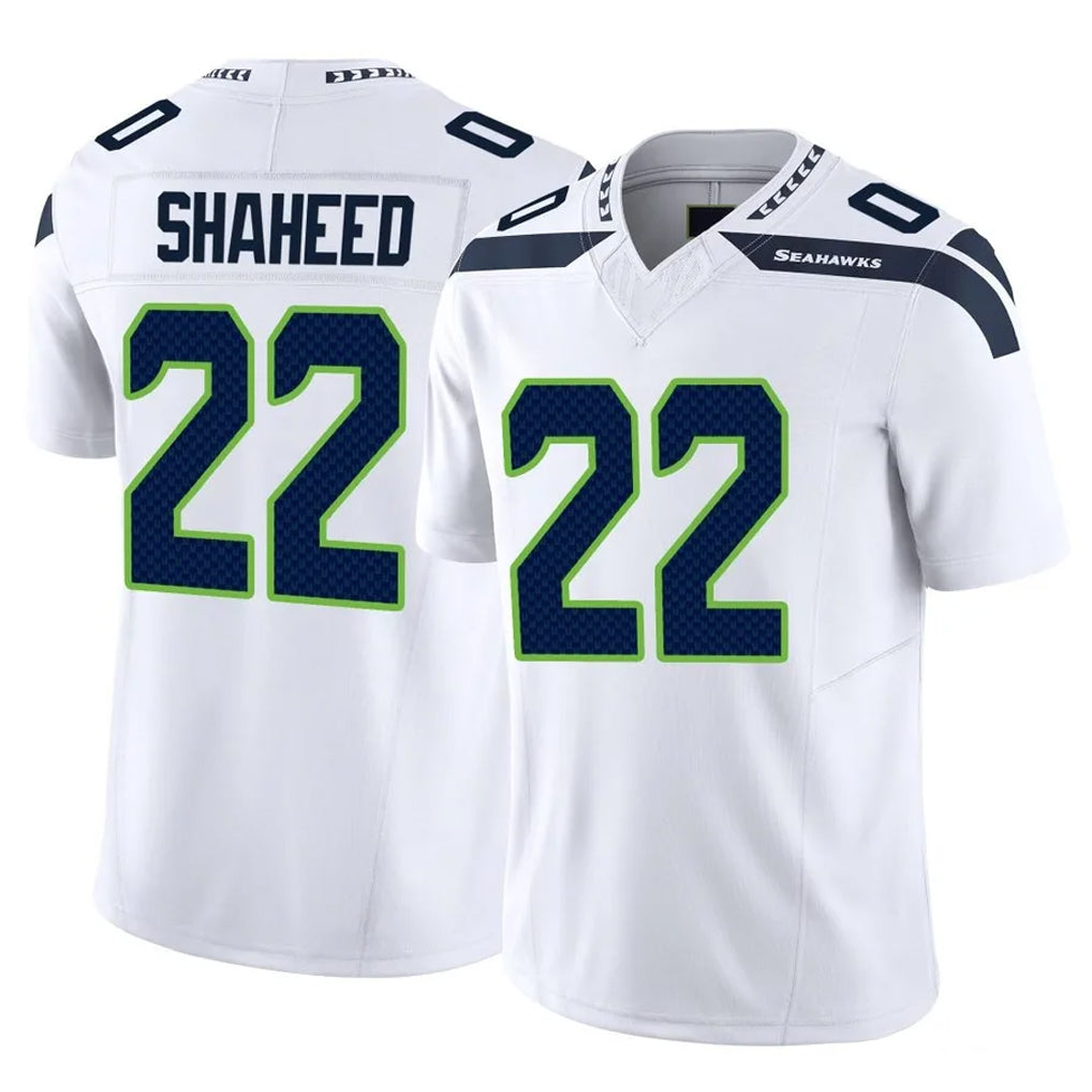 My Store S.Seahawks #22 Rashid Shaheed Player White Limited Vapor F.U.S.E. Home Game Stitched Jerseys