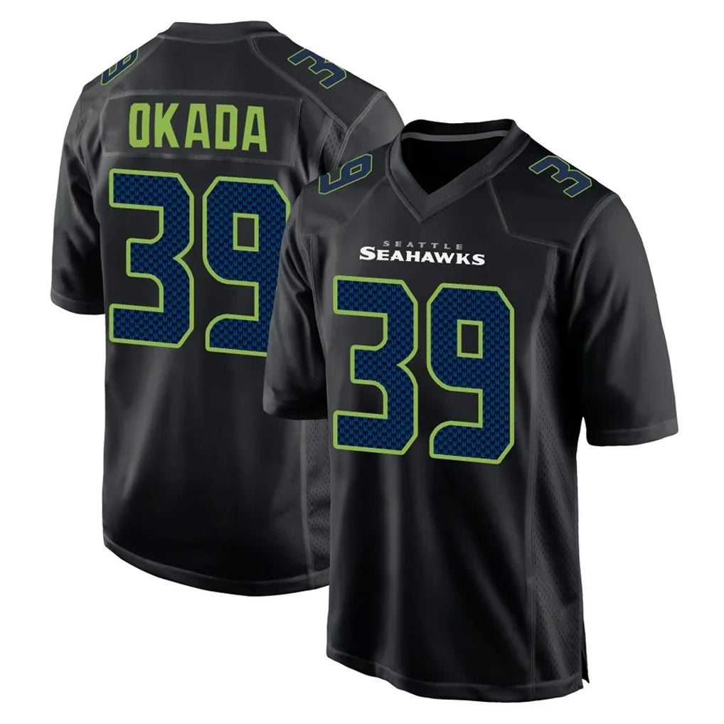 My Store S.Seahawks #39 Ty Okada Player Black Limited Fashion Home Game Stitched Jerseys