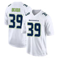 My Store S.Seahawks #39 Ty Okada Player White Tundra Fashion Home Game Stitched Jerseys