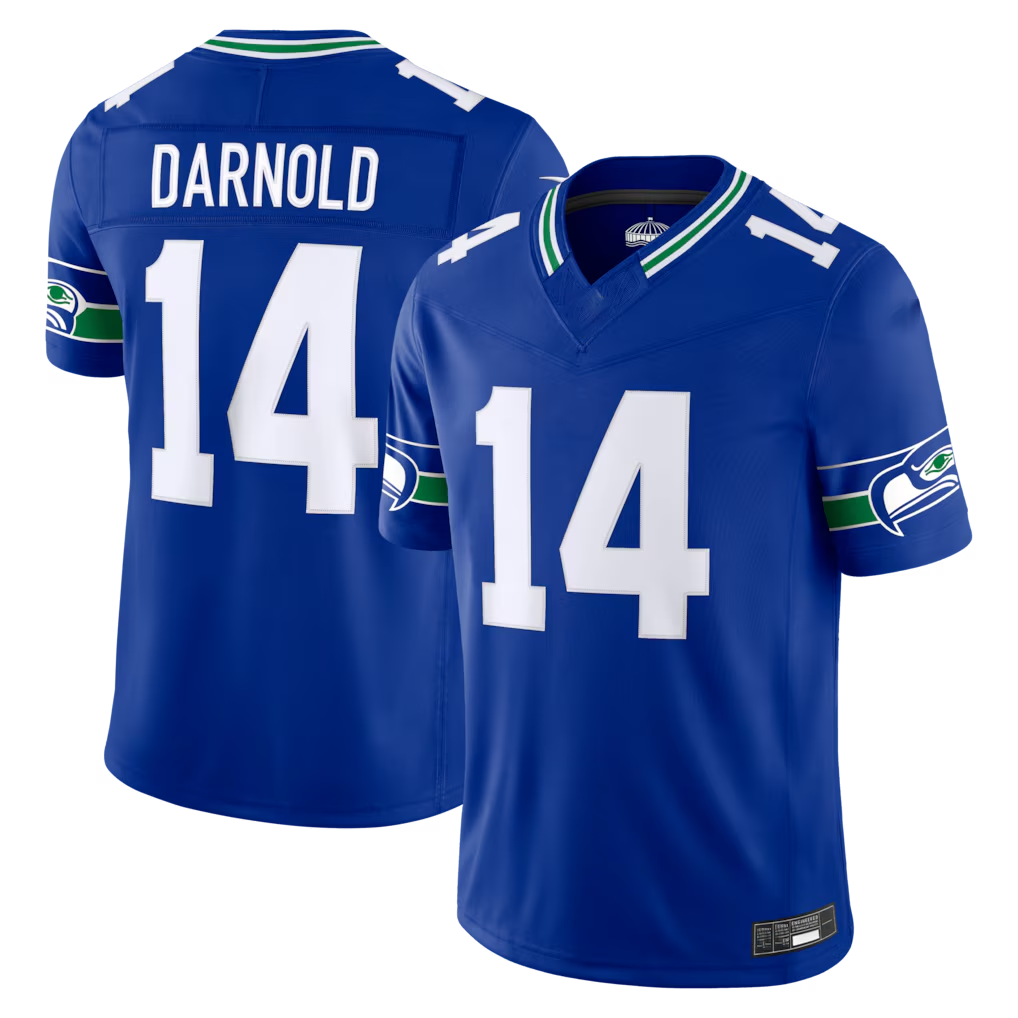My Store S.Seahawks #44 Sam Darnold Royal Alternate Vapor F.U.S.E. Stitched Limited Stitched Jerseys