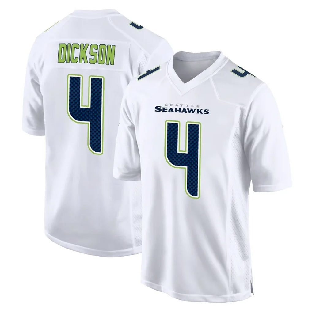 My Store S.Seahawks #4 Michael Dickson Player White Tundra Fashion Home Game Stitched Jerseys