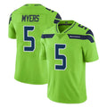 My Store S.Seahawks #5 Jason Myers Player Green Limited Color Rush Home Game Stitched Jerseys