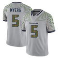 My Store S.Seahawks #5 Jason Myers Player Grey Limited 2025 Rivalries Collection Home Game Stitched Jerseys