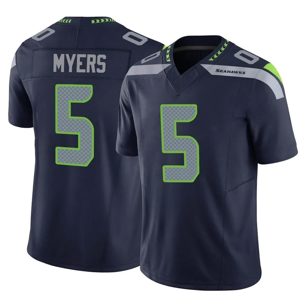 My Store S.Seahawks #5 Jason Myers Player Navy Limited Vapor F.U.S.E. Home Game Stitched Jerseys