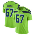 My Store S.Seahawks #67 Charles Cross Player Green Limited Color Rush Home Game Stitched Jerseys
