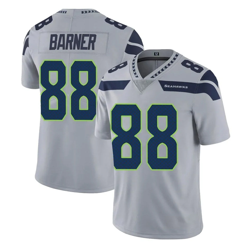 My Store S.Seahawks #88 AJ Barner Player Gray Limited Vapor Untouchable Home Game Stitched Jerseys