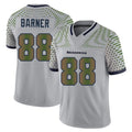 My Store S.Seahawks #88 AJ Barner Player Grey Limited 2025 Rivalries Collection Home Game Stitched Jerseys